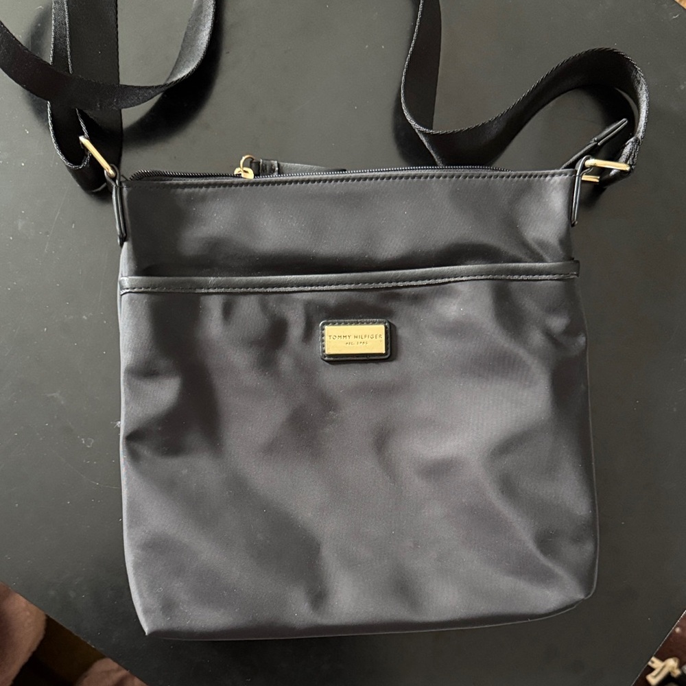 Tommy Hilfiger Black nylon crossbody Bag